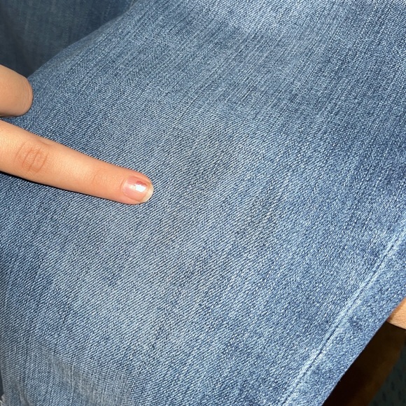 Madewell Distressed 9” Mid-Rise Skinny Jeans - Picture 7 of 12